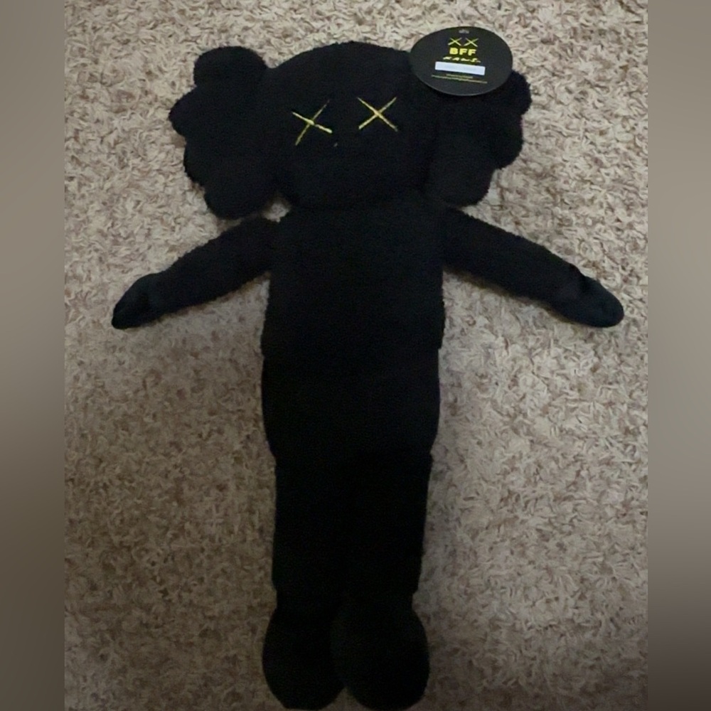 Hong Kong Black KAWS plush